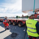 Tschudi Project Transports AS has successfully completed the delivery of 26 bridge elements in Denmark.