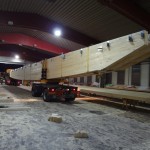 Long can be really long, all the way up to 35 meters. Service provided by Comark: permit, 2 x pilot car and police escort.
