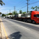 CU Logistics loaded 26 trucks with break bulk cargo at Phuket port, Thailand