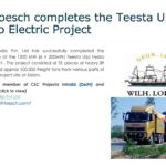 Wilhloesch completes the Teesta Urja Hydro Electric Project