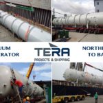 Vacuum deaerator transported for Siemens from Northport, Malaysia to Batam, Indonesia