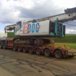 70mt drilling machine trucked to Zabaykalsky Krai, Russia by TISA-HDM
