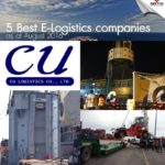 CU Logistics was named best E-Logistics company in Thailand in 2016