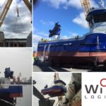 Wiima Logistics transported a Catamaran from China to Finland for final destination Norway