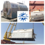 A Tube Bundle Dryer with Accessories was Transported from Shanghai to Mumbai