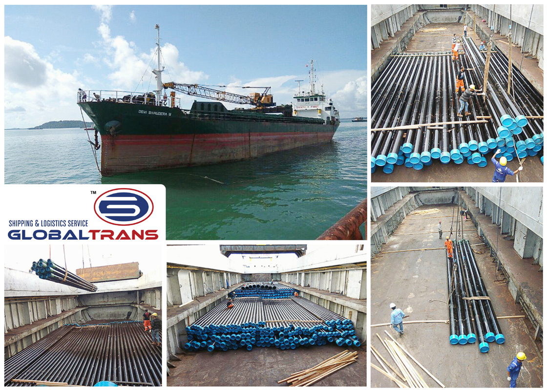 GlobalTrans chartered a vessel for steel pipes from Batam Port to Ende  Island for a Geothermal Project - CLC Projects