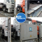 SinoProjects shipped 18 prime movers by sea freight  from Qingdao to Karachi