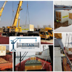 Titan completed the loading of 2×100 tons units