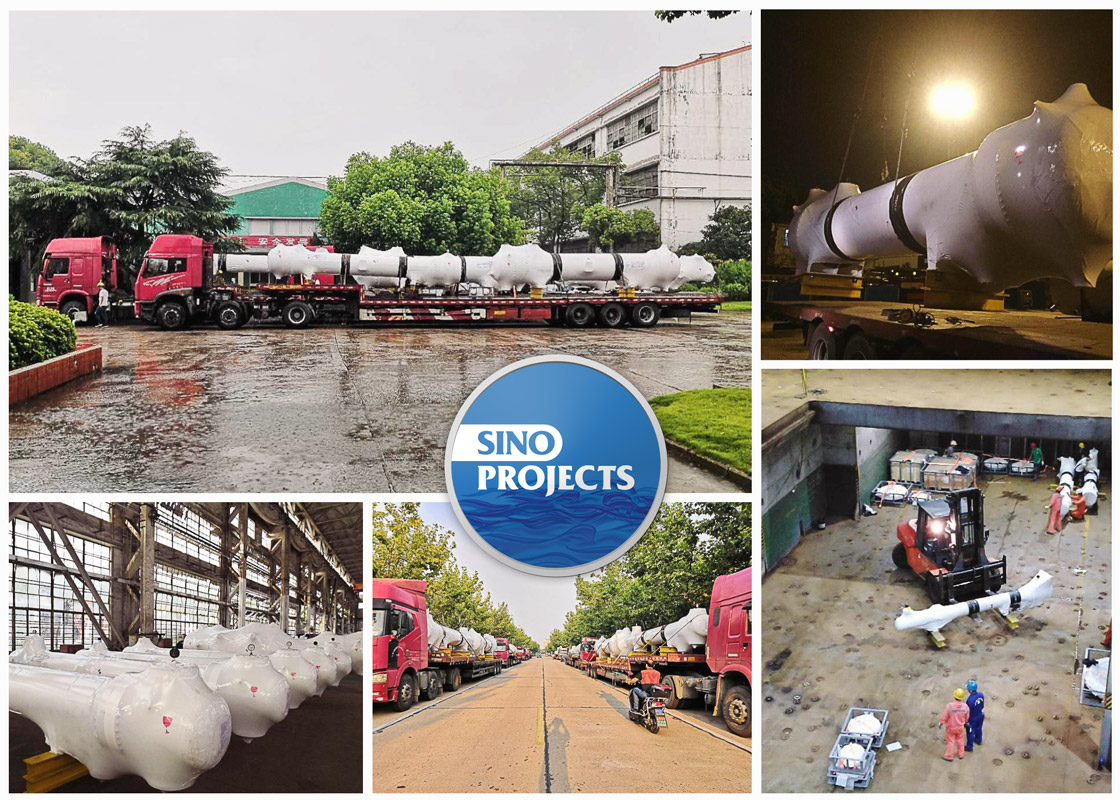 Recent breakbulk cargo handled by SinoProjects
