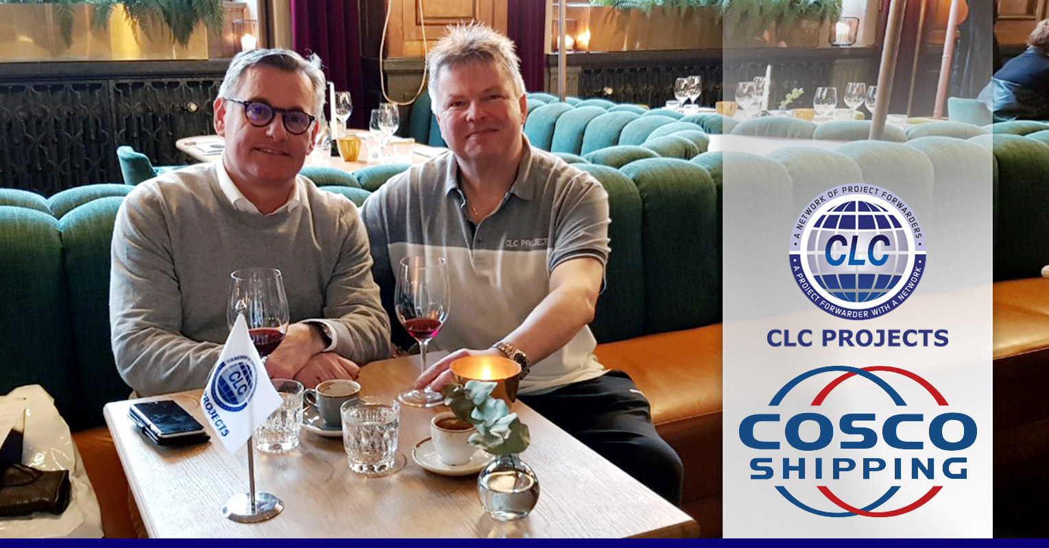 CLC Projects Network Chairman met with COSCO in Gothenburg, Sweden.