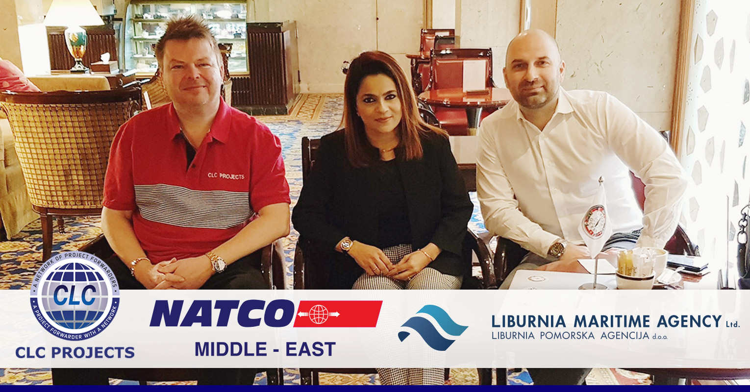 CLC Projects Chairman met with Liburnia Maritime Agency and NATCO in Dubai