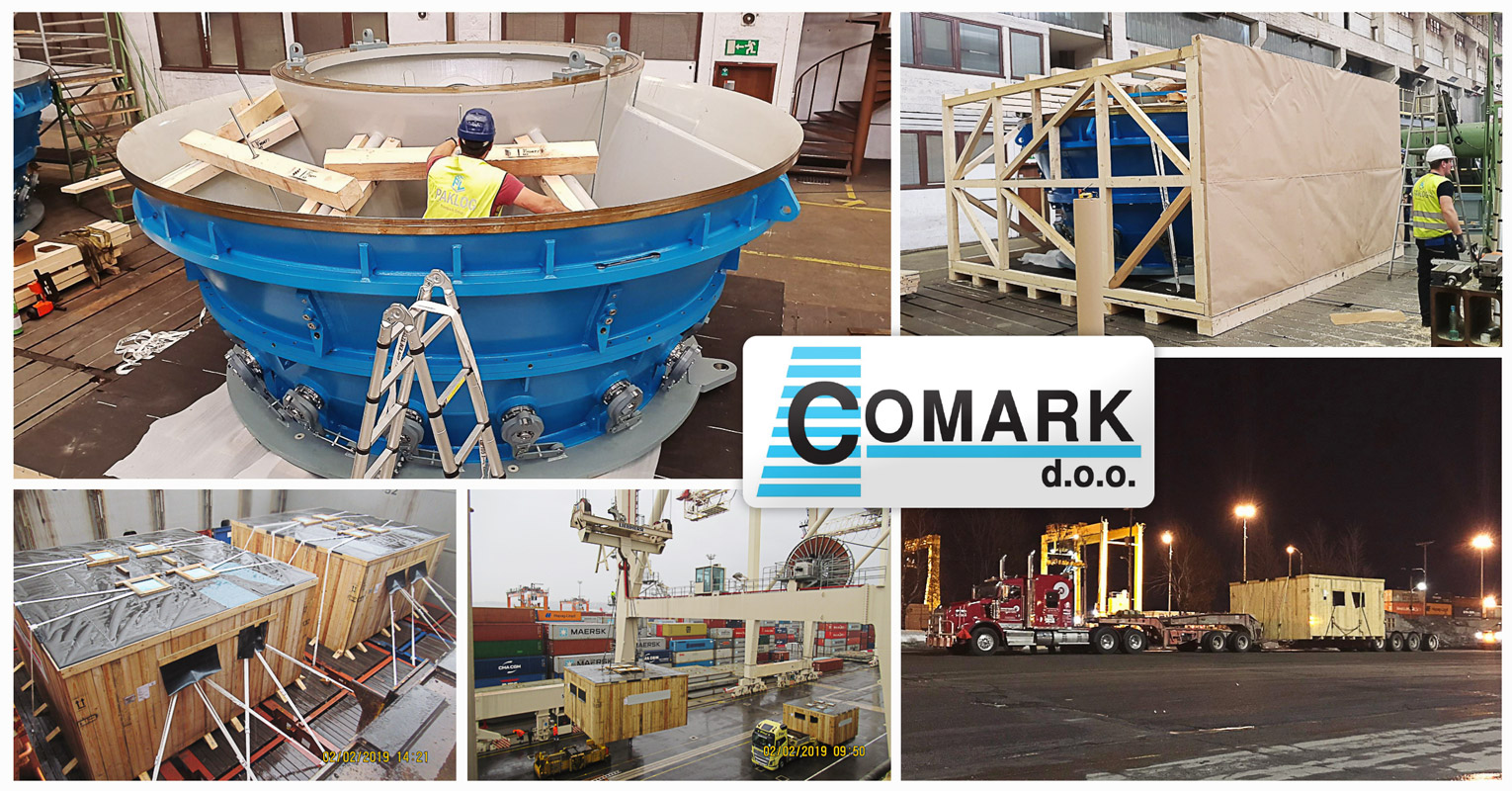 Comark handled a door to door breakbulk project from Slovenia to Canada