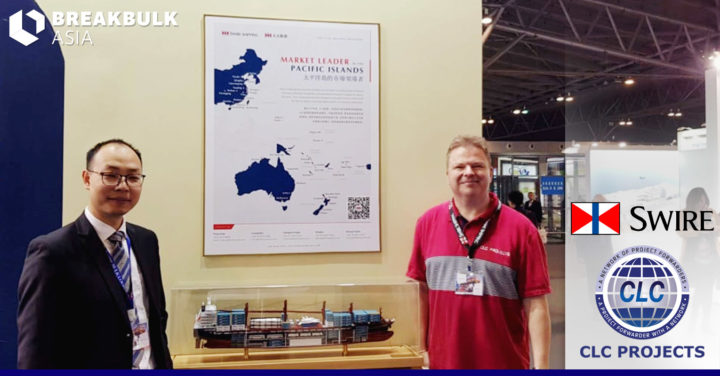 Bo Drewsen met with Swire Bulk at Breakbulk Asia