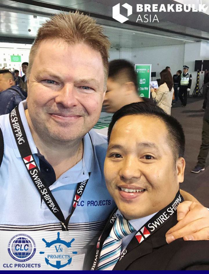 Bo meeting with Vietnam member VN Projects at Breakbulk Asia