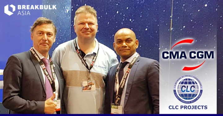 Bo meeting with CMA CGM at Breakbulk Asia in Shanghai
