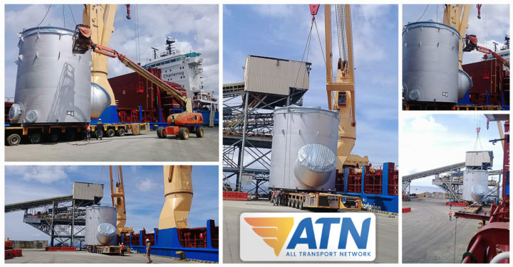 ATN Handled a Breakbulk Project ex Taiwan for the Philippines