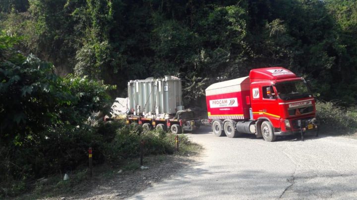 Procam Efficiently Delivers Heavy Cargo Via Under-developed and Treacherous Mountain Roads