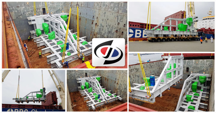 Shin-Jo Logitech Loaded Part of Project Shipment from Ulsan Port