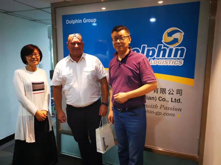 Dolphin Logistics met with Aertssen Group at their office in Dalian