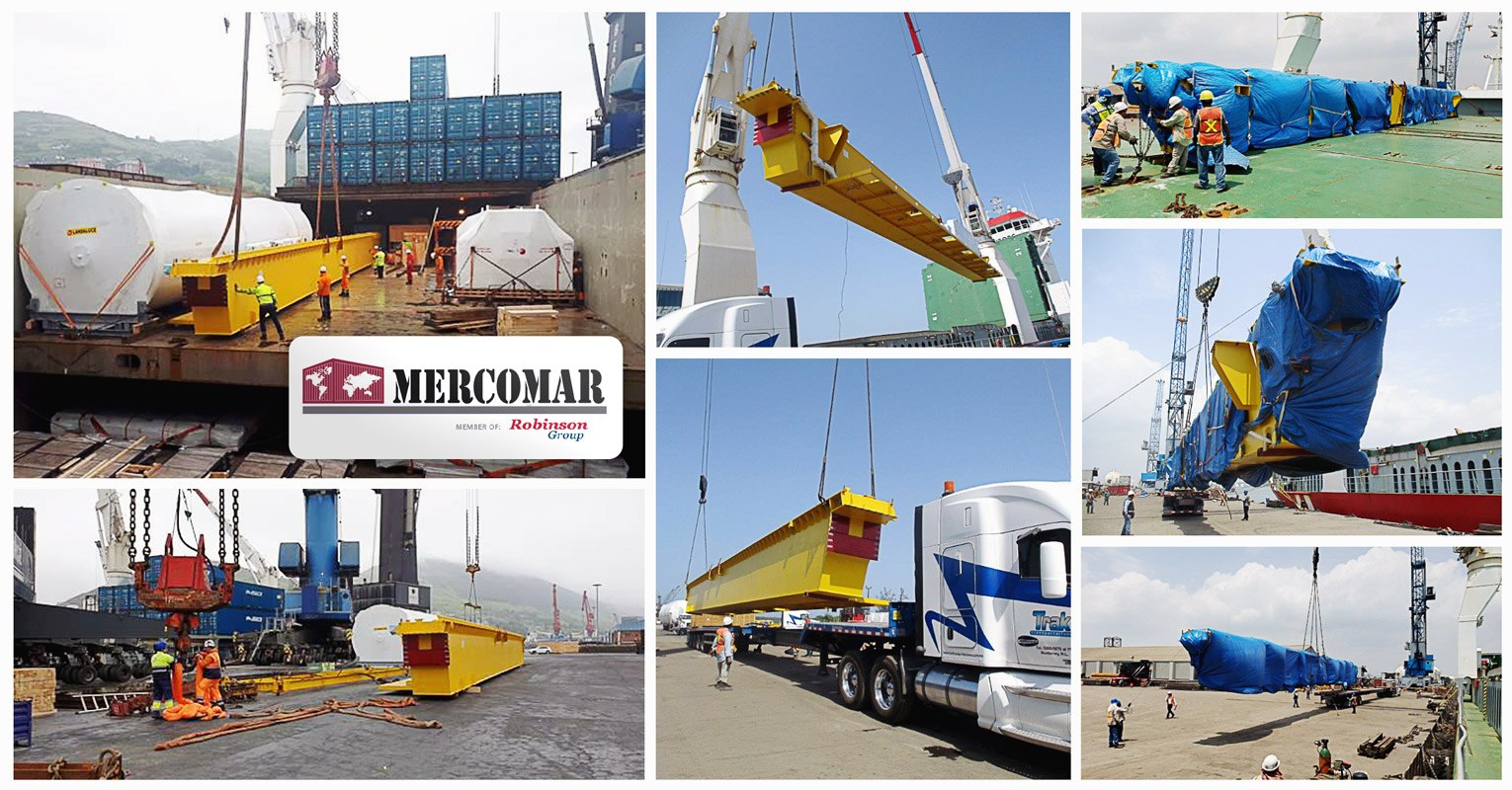 Mercomar Handled the 2nd Delivery of Equipment From Blibao to Altamira for the Pesquerõa Project