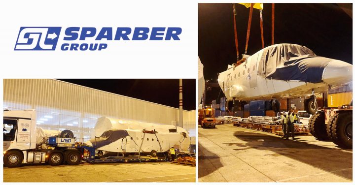 Sparber Handled an Airplane Mombasa – Barcelona – Zeebrugge – USA
