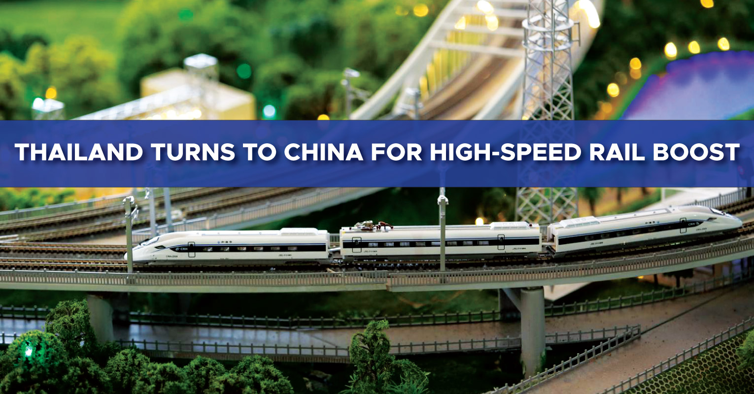 Thailand turns to China for high-speed rail boost