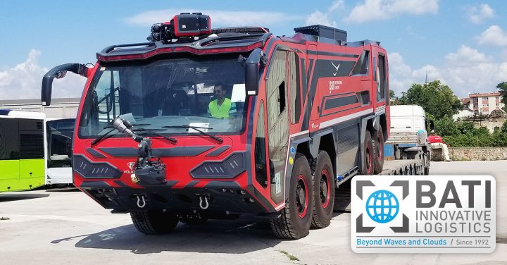 Bati Group Shipped Fire Fighting Vehicles to Maldives