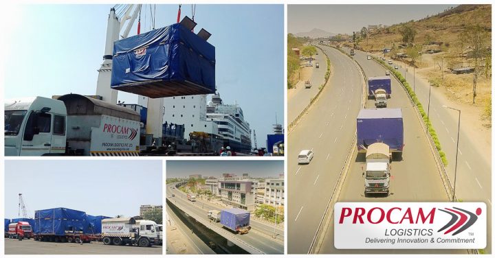 Procam Logistics Moved 12 Units of Stators & Rotors of Weight 70.6T