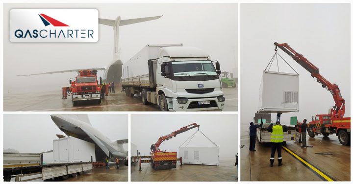 QAS Loaded Mobile Hospital Containers