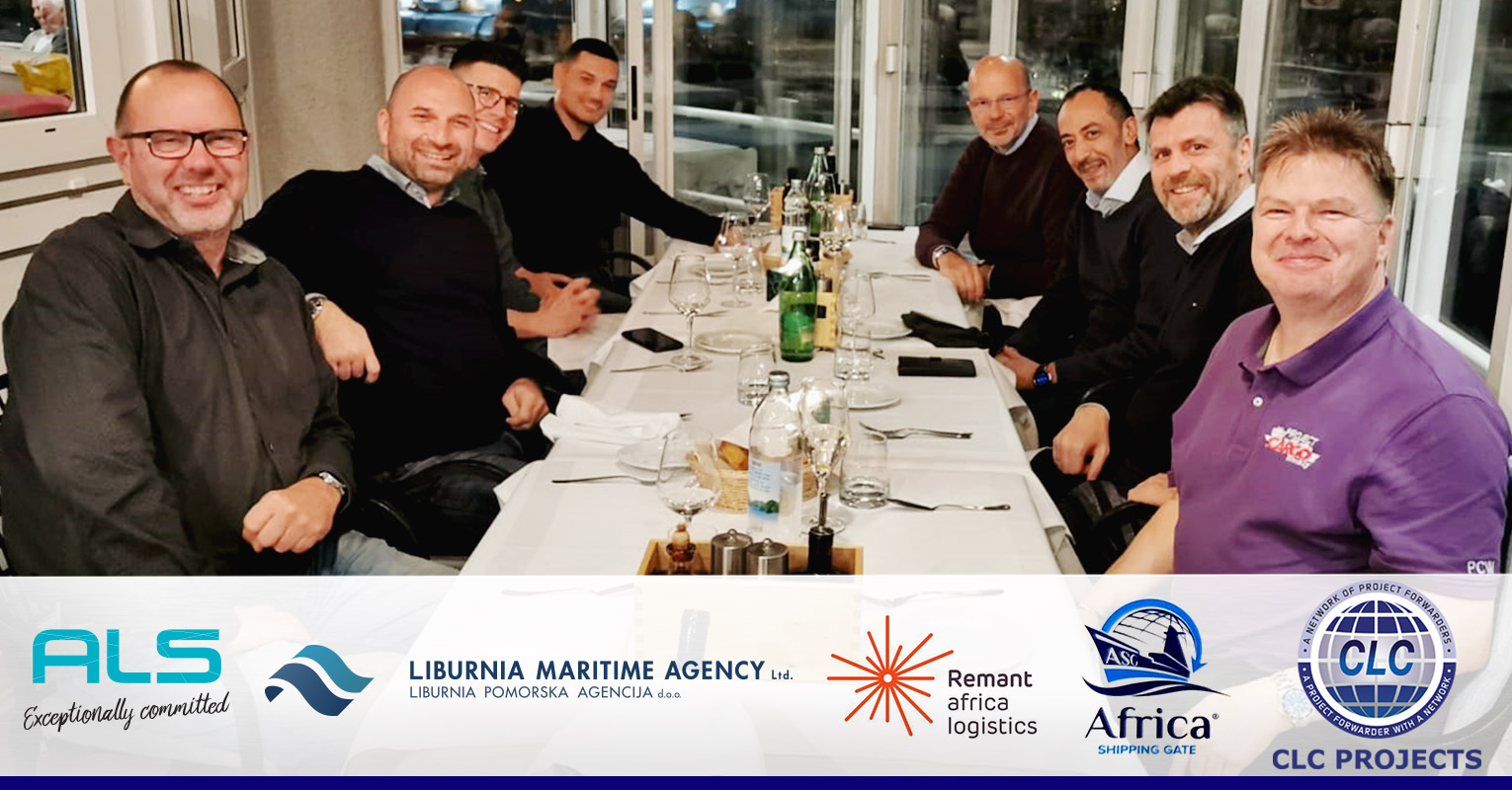 CLC Projects with Remnant Africa Logistics, Africa Shipping Gate, ALS Belgium and Liburnia Maritime Agency in Opatija, Croatia