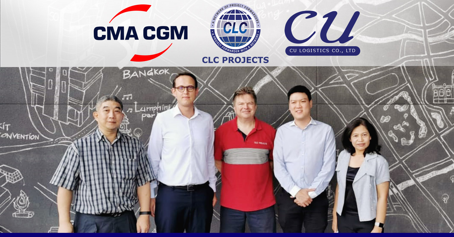 CLC Projects met with CMA CGM Thailand and CU Logistics in Bangkok