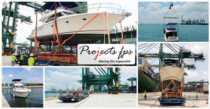 Projects FPS Loaded a Yacht in Singapore Destined for Male Port, Maldives