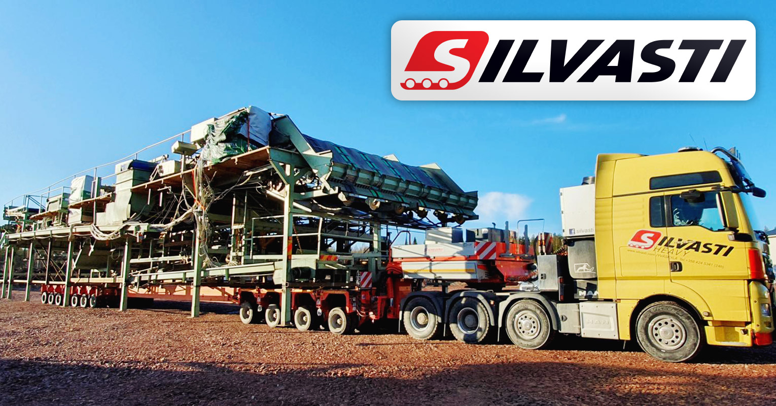 Silvasti Successfully Moved Conveyors 30m x ~9m x 5m Weighing 50-100 tons