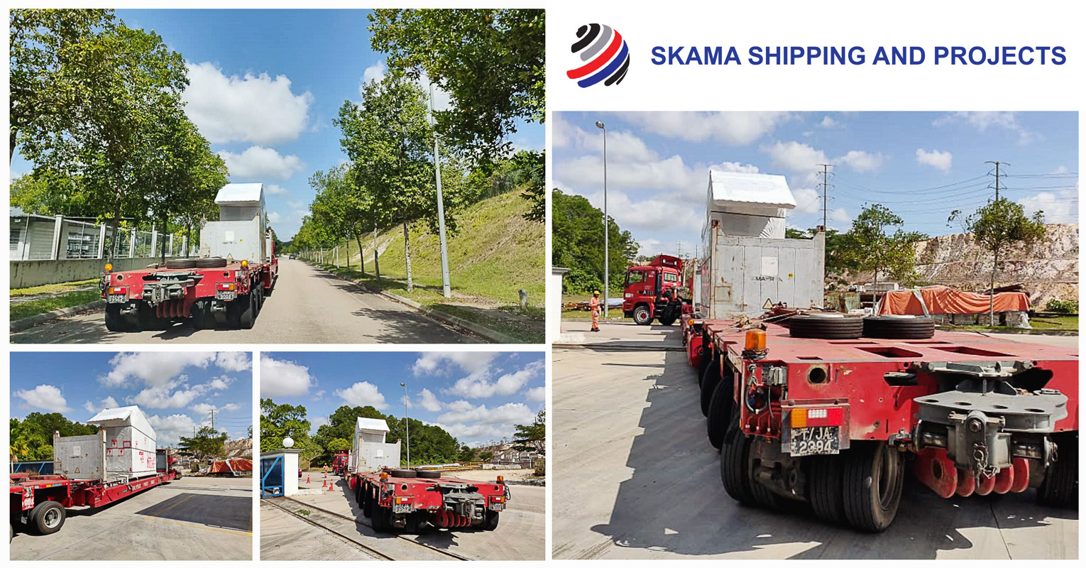 Skama Shipping and Projects Low Axle Bridge Shipment from Malaysia to New Zealand