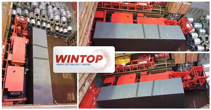 Wintop Heavy Lift Successfully Arranged the Loading of Project Cargo (10.5 X 2.5 X 4m – 52mt/unit) from Shanghai to Haldia