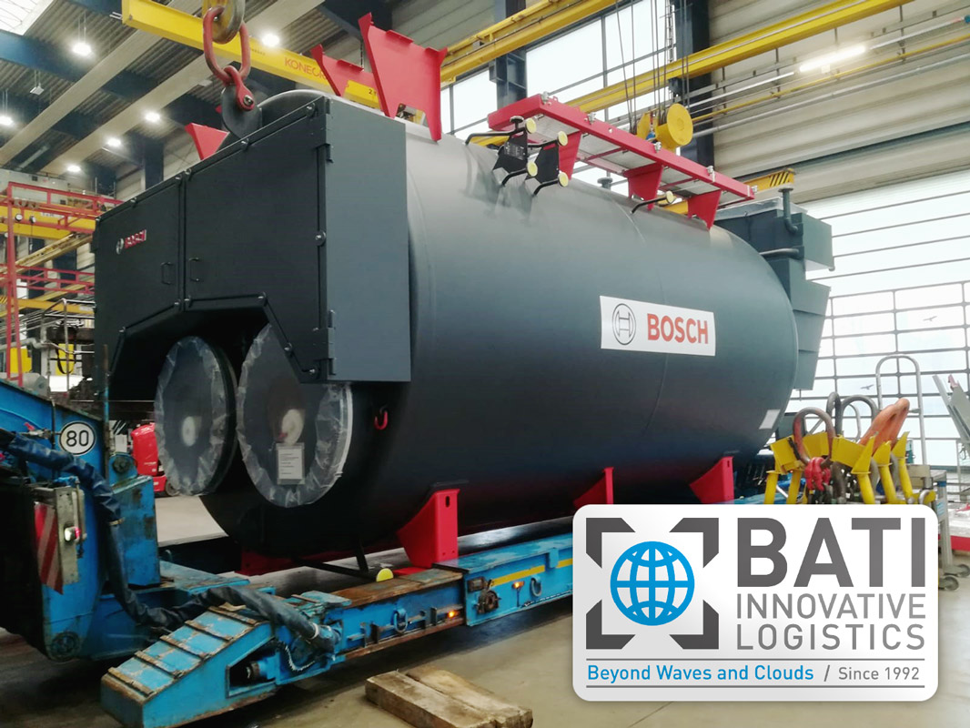 Bati Group Shipped Boilers from Germany