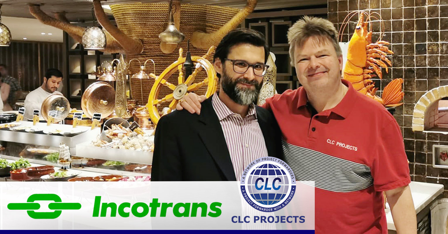 CLC Projects and Incotrans Hamburg Met at Breakbulk Middle East