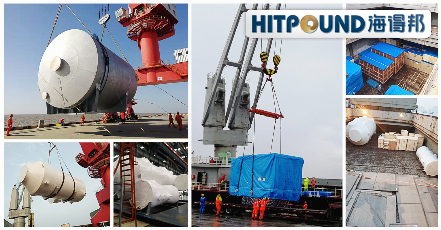 Hitpound Shipped an Open Loop Scrubber System from Shanghai to Singapore