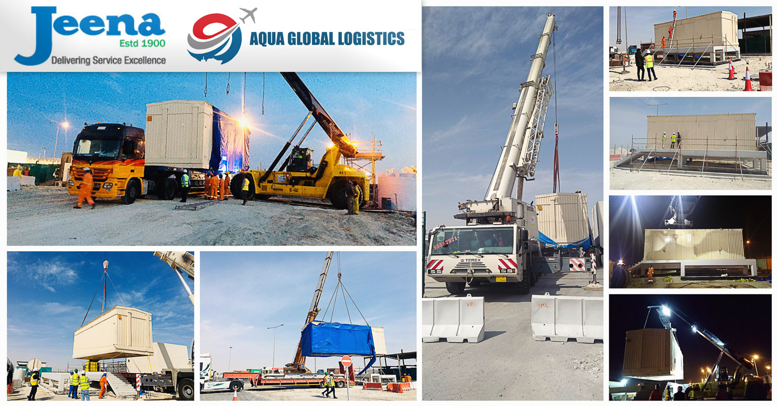 Joint project between Jeena and Auqua Global Logistics