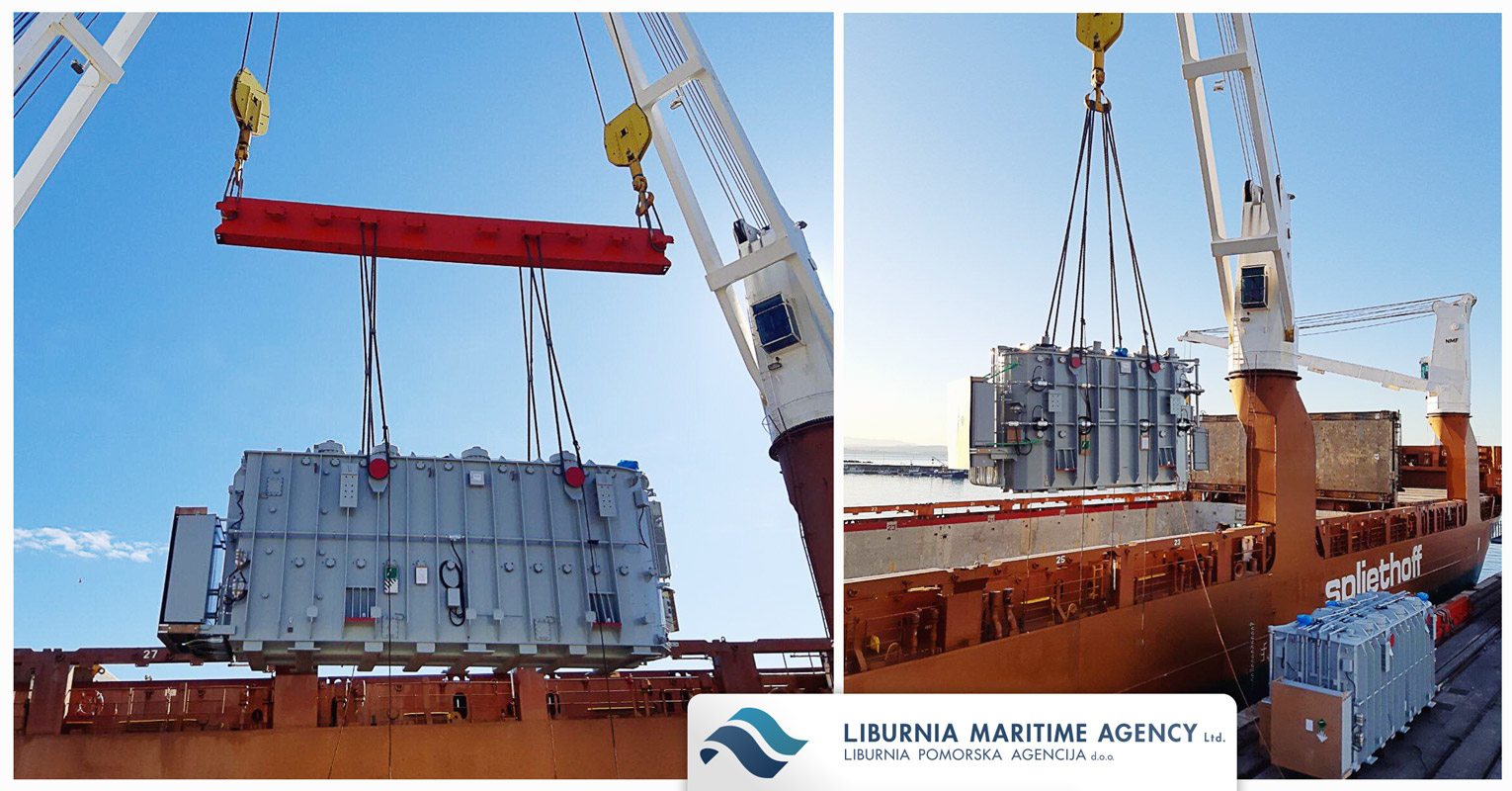 Liburnia Handled the Full Scope for Four Transformers Weighing up to 196mt from Rijeka to Houston