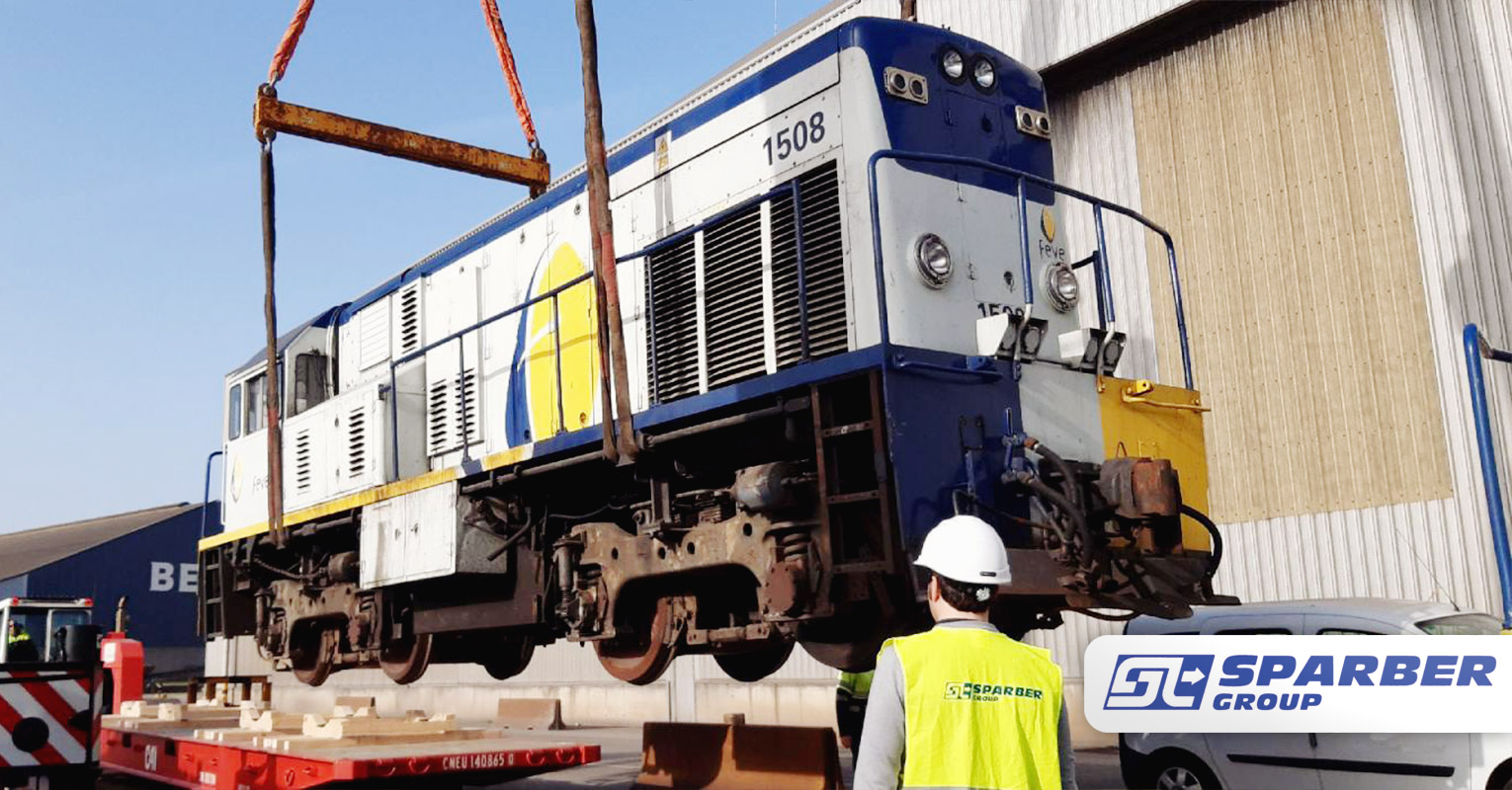 Sparber Group Completed A Total of 224 Tons of Locomotive