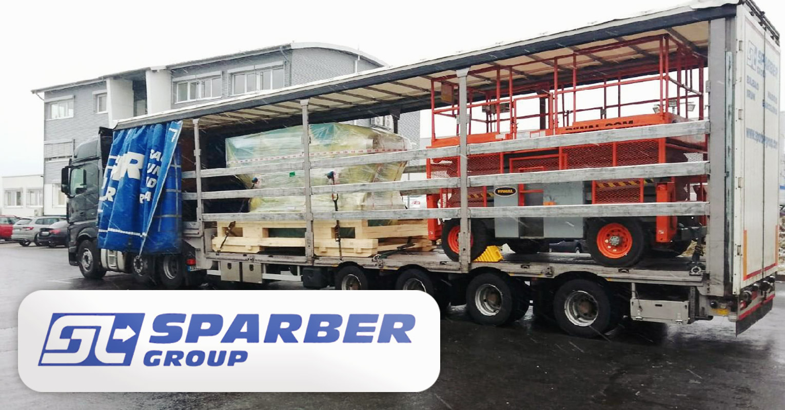 Sparber Group's Special Transport with Ramps