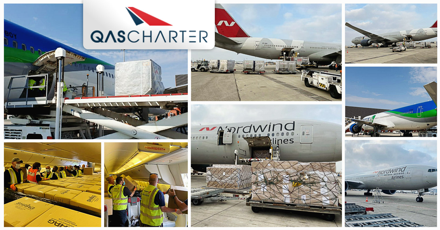 QAS Air Charter is Operating PAX Aircraft to Deliver Medical Equipment to Europe and the Middle East, Mainly from China
