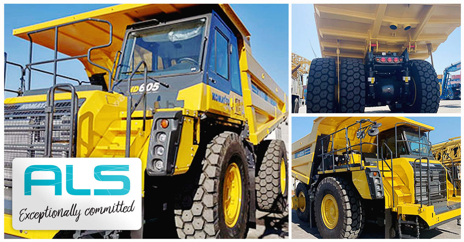 ALS Successfully Organised the Transportation of a Komatsu HD605 – 8 Dump Truck from the Netherlands to Finland