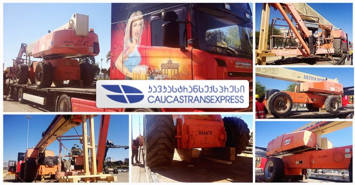 Caucastransexpress Handled Another Project from Poti, Georgia to Baku, Azerbaijan