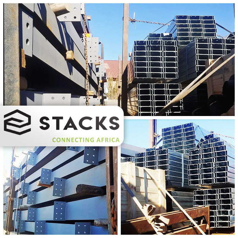 STACKS South Africa Handles the First Loads Headed to Lubumbashi for a New Mall Construction Project