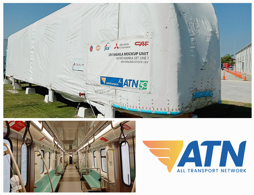 ATN Philippines Handled Customs Clearance and Installation of Light Rail Transport Car Mock-ups