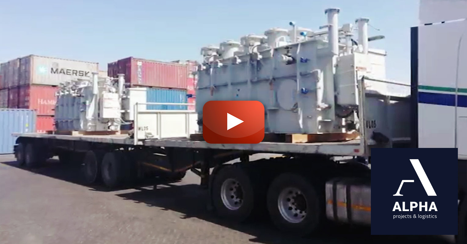 Alpha Projects & Logistics Delivers Transformers to Boost the Power in Namibia