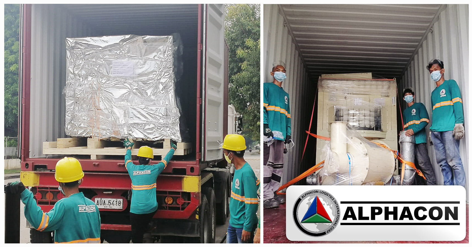 Alphacon just completed rig-out, container loading, lashing n securing works for all 43 various CNC lathe n shot blast machines for export to China