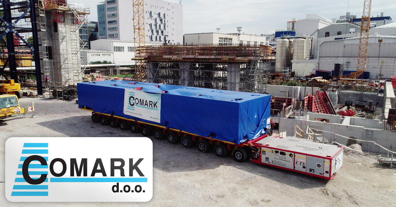 Comark Performed the Transport and Positioning of 8 x 165-tons Modules from Rijeka Port to Site via Comark's Own Depot and Warehouse